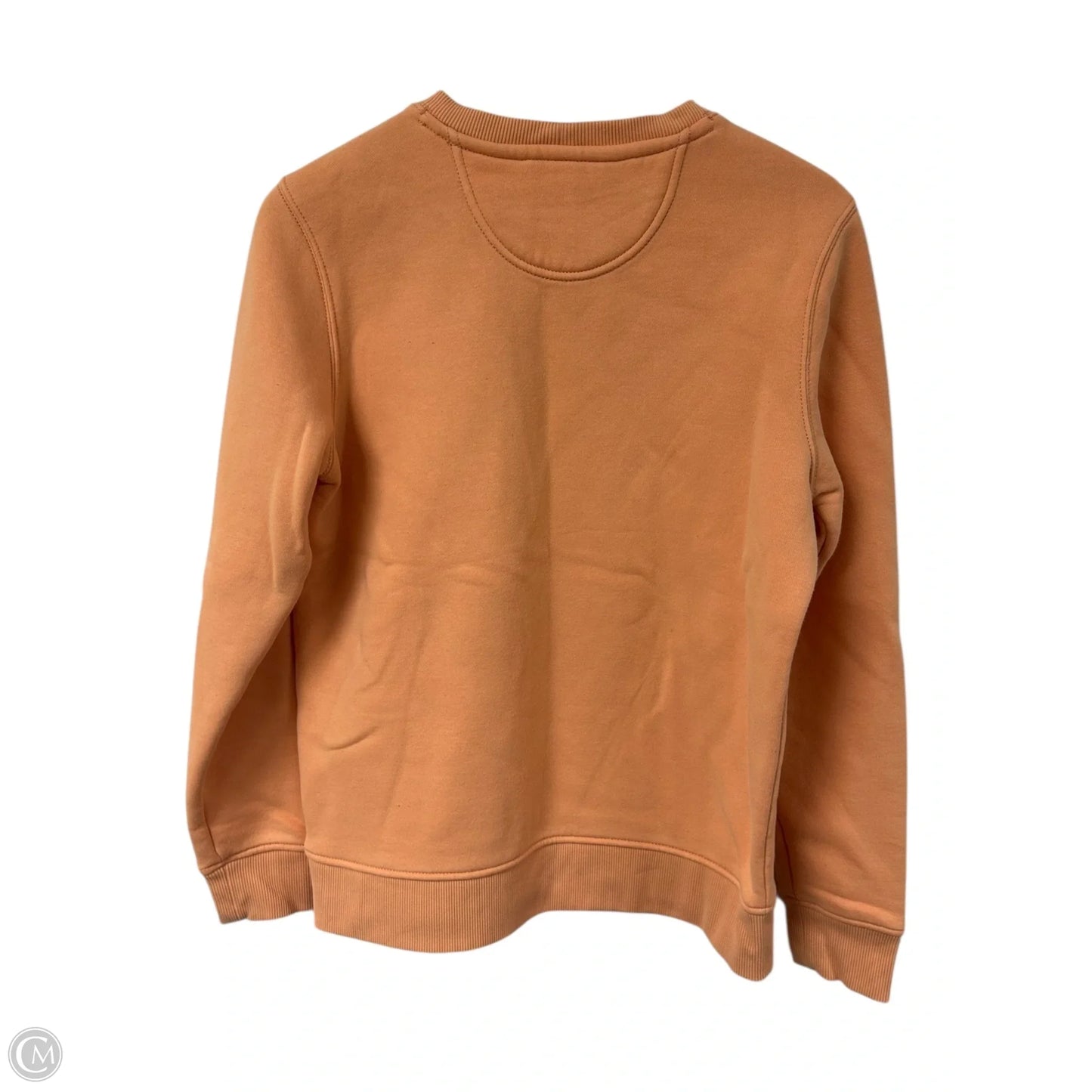 Sweatshirt Crewneck By Carhartt In Orange, Size: S