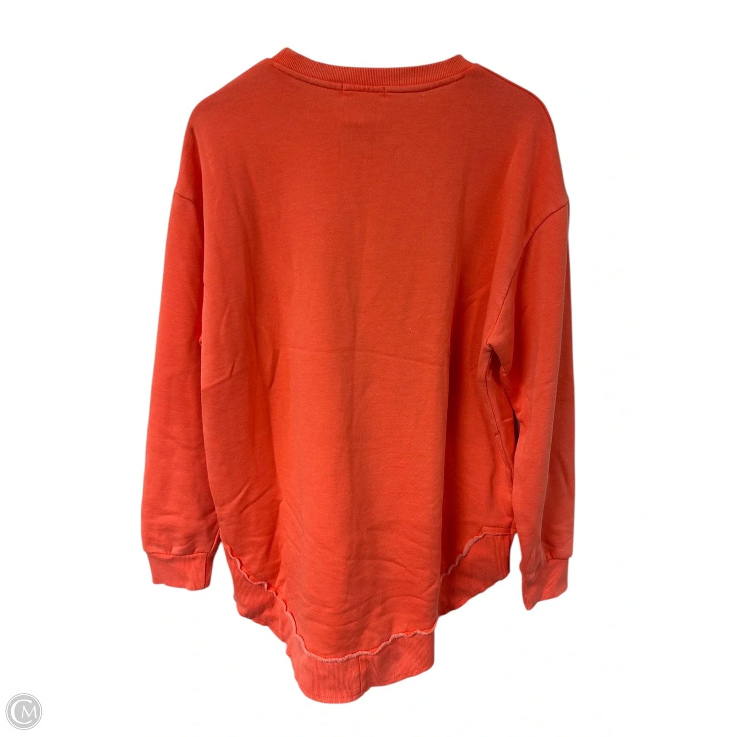 Sweatshirt Crewneck By Cme In Orange, Size: Xl