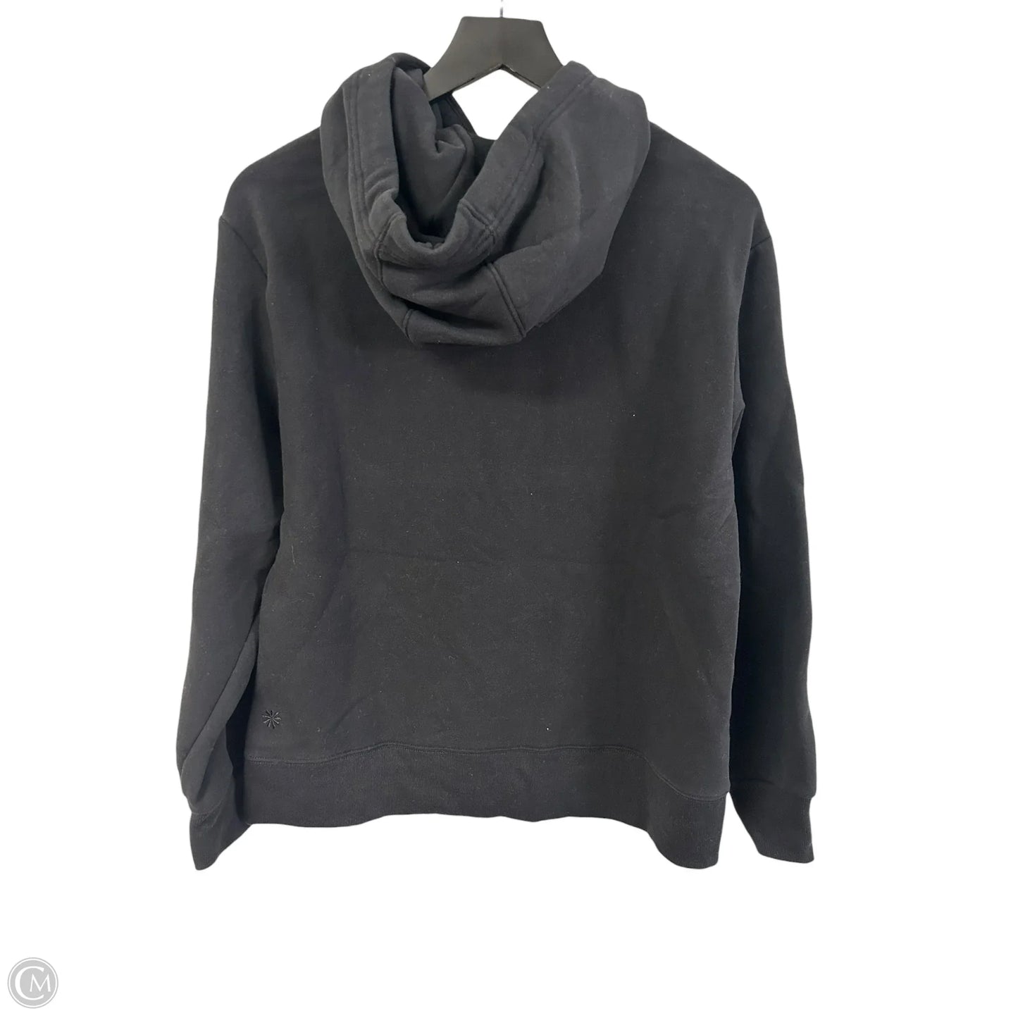 Sweatshirt Hoodie By Athleta In Black, Size: S
