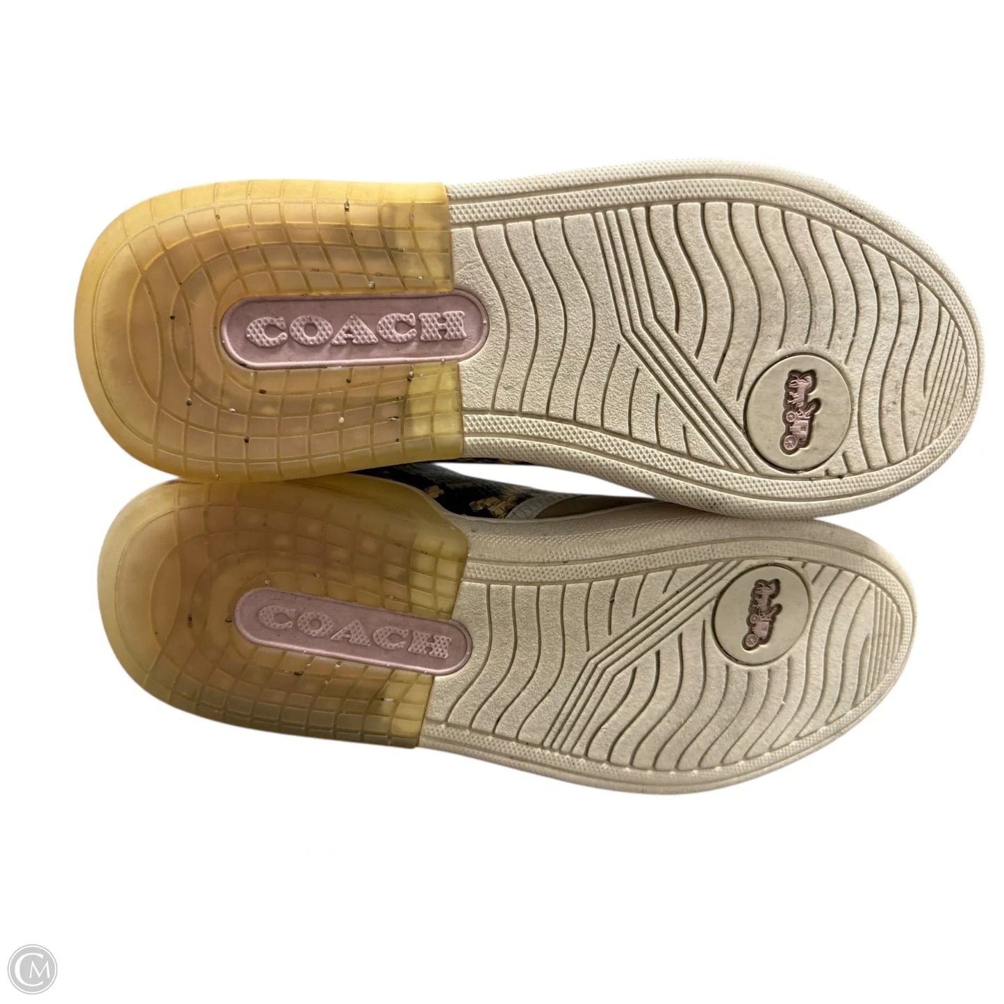 Shoes Designer By Coach In Snakeskin Print, Size: 7.5