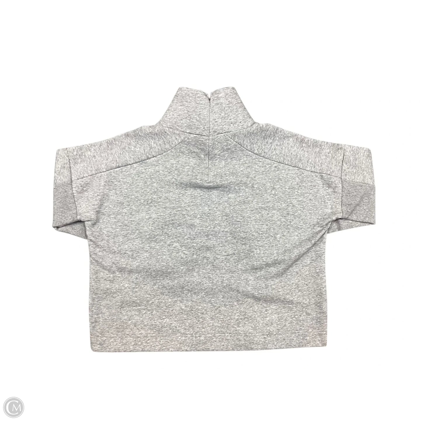 Sweatshirt Crewneck By Adidas In Grey, Size: S