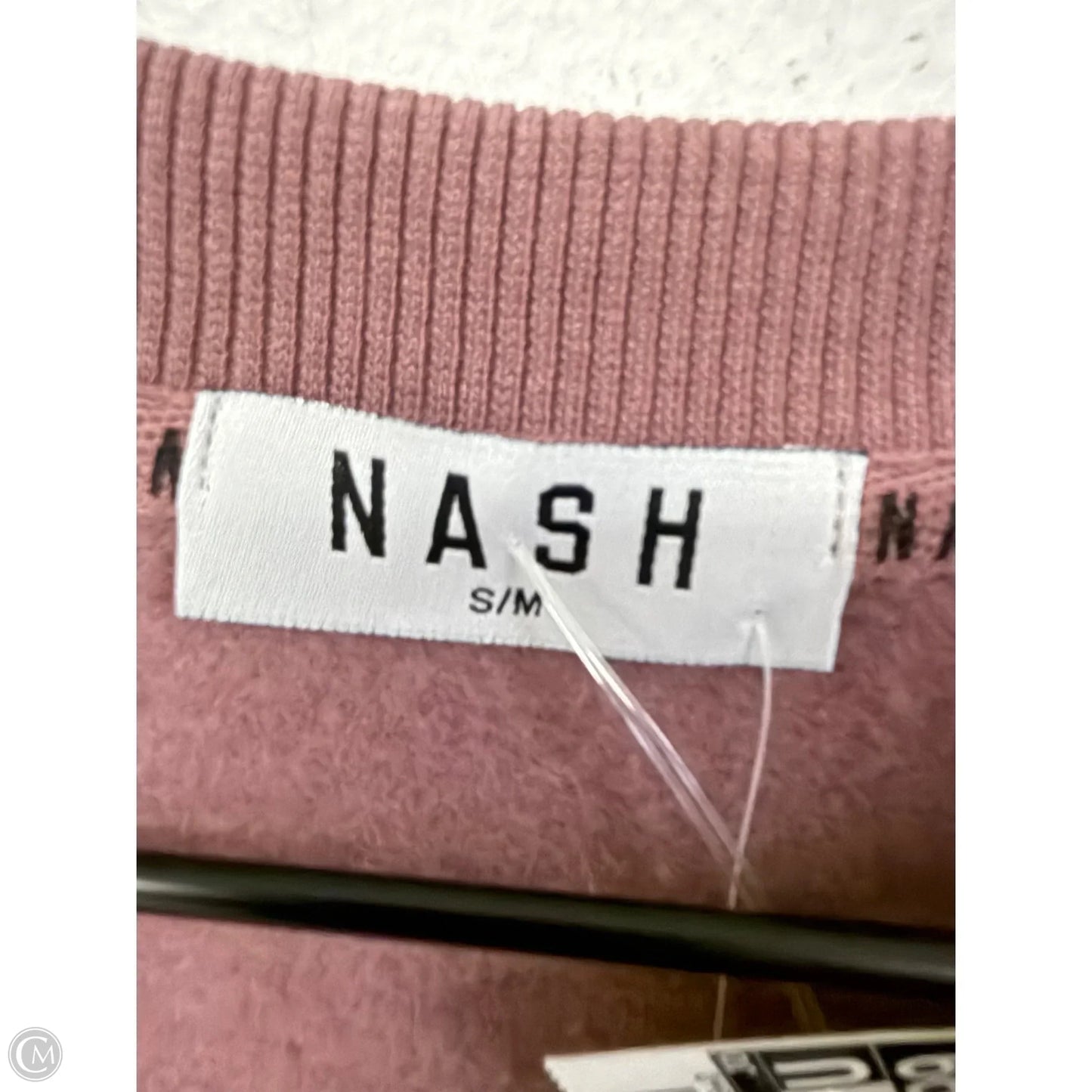 Sweatshirt Crewneck By Cmc In Purple, Size: S