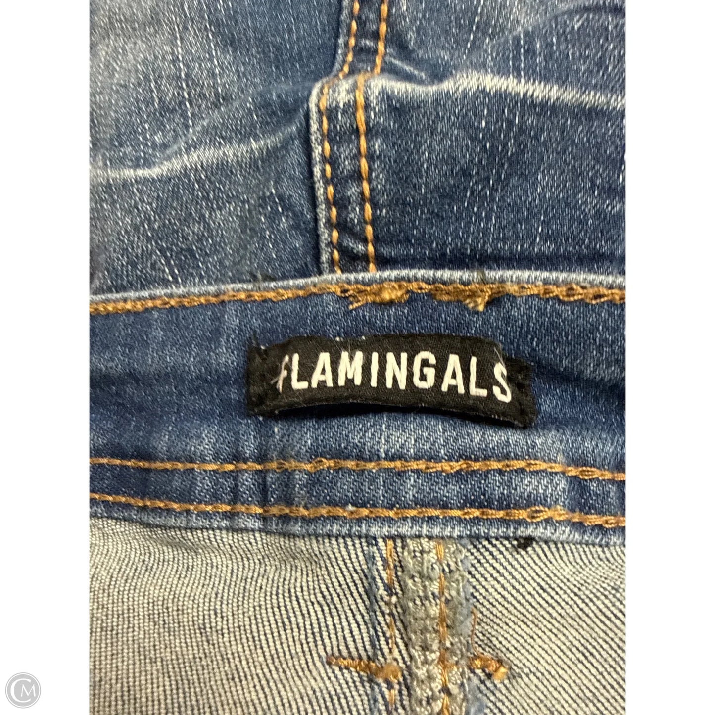 Jeans Straight By Clothes Mentor In Blue Denim, Size: M