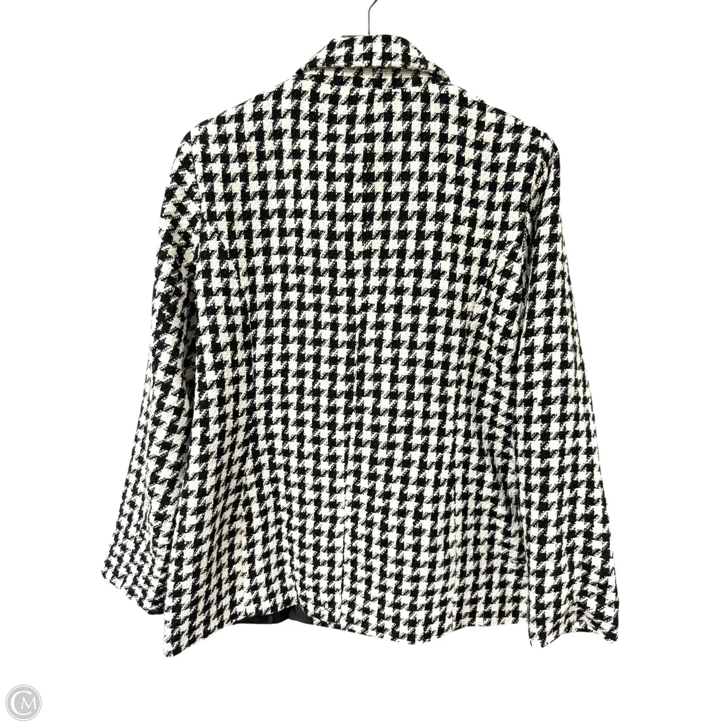 Coat Peacoat By Vero Moda In Black & White, Size: 10