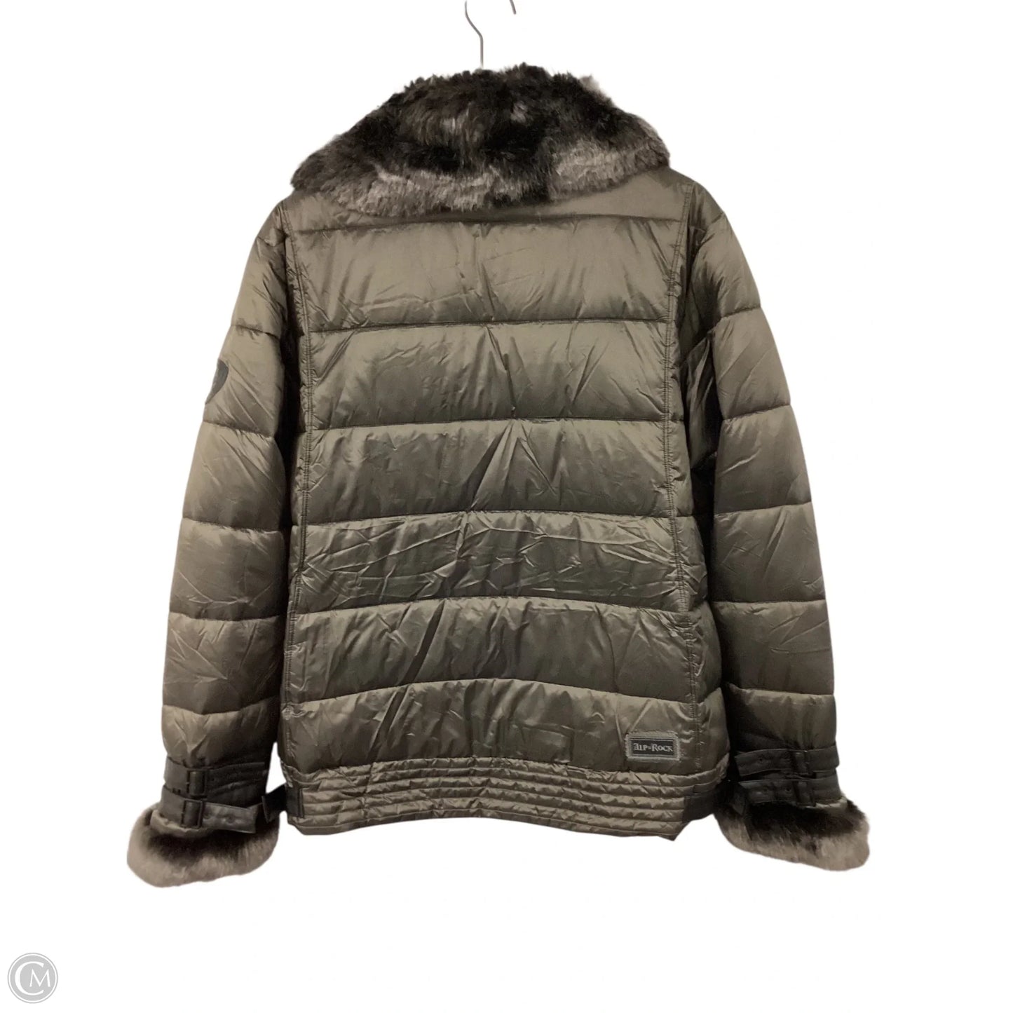 Coat Puffer & Quilted By Alp N Rock In Green, Size: L