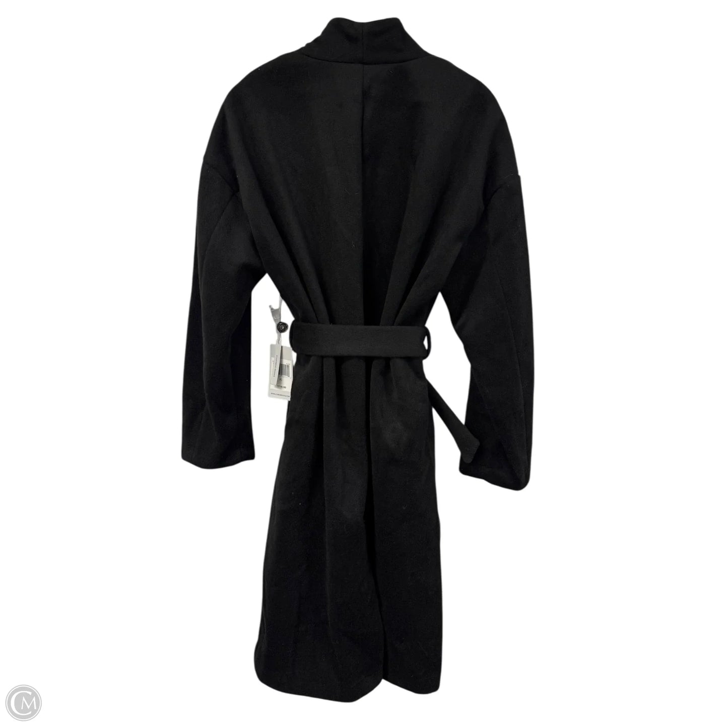 Coat Trench Coat By Cyrus In Black, Size: Xl