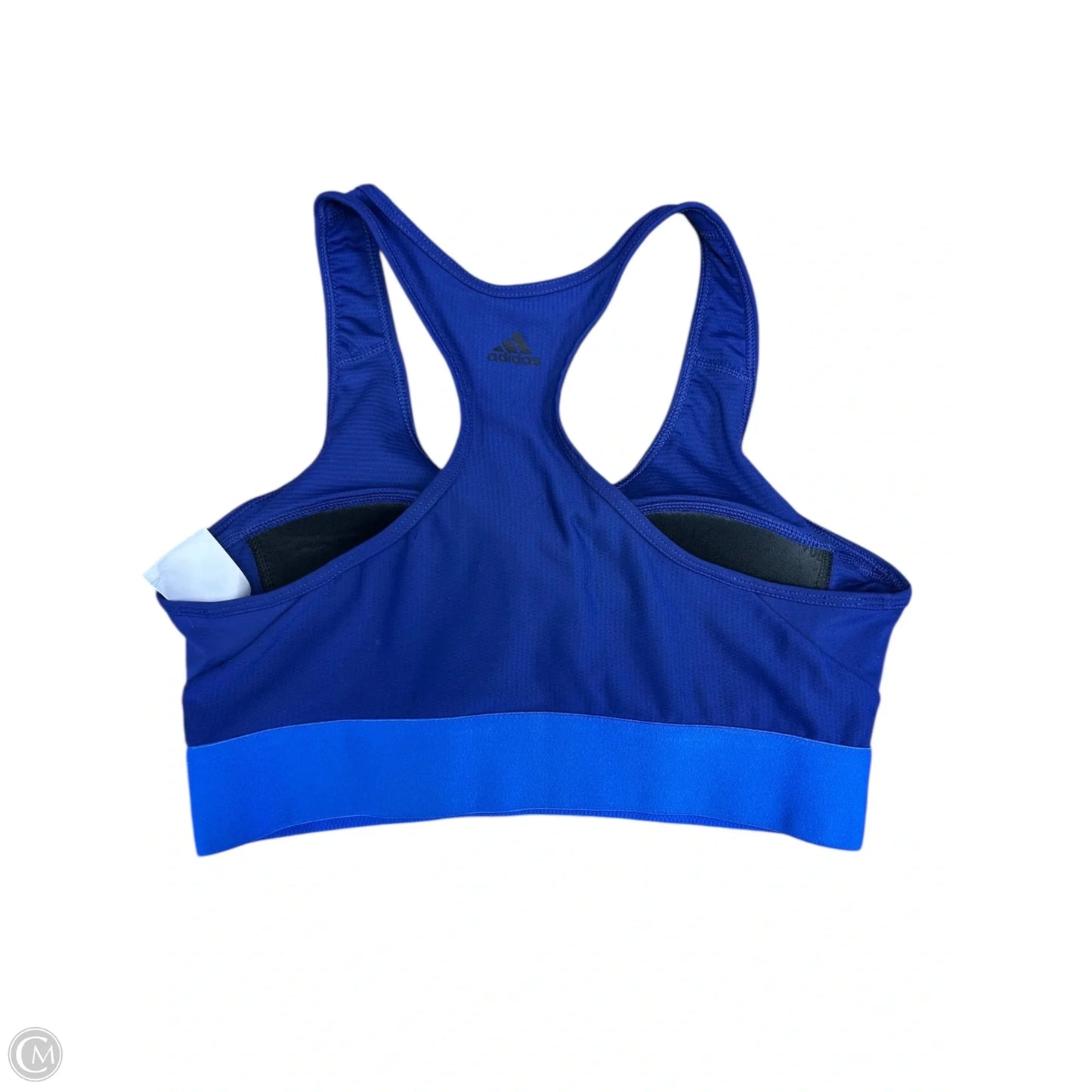 Athletic Bra By Adidas In Blue, Size: M