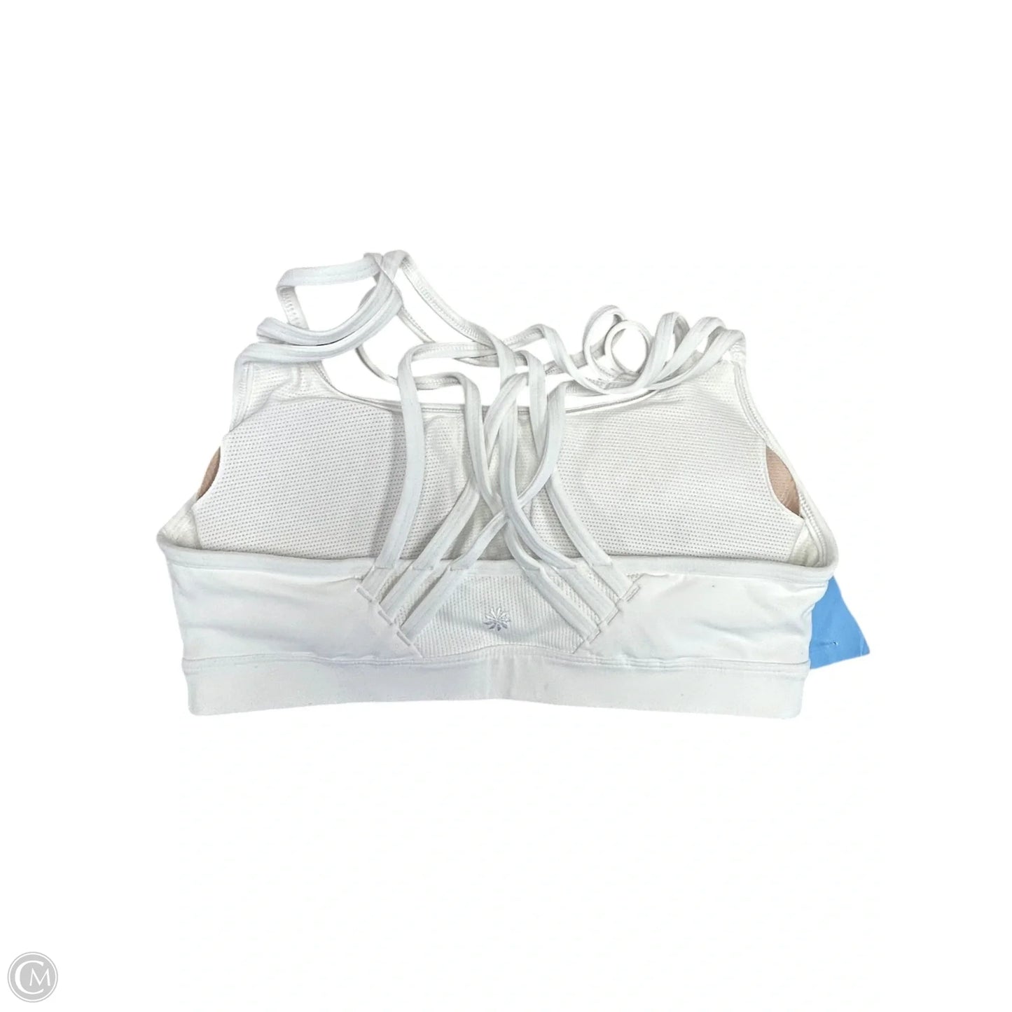 Athletic Bra By Athleta In White, Size: M