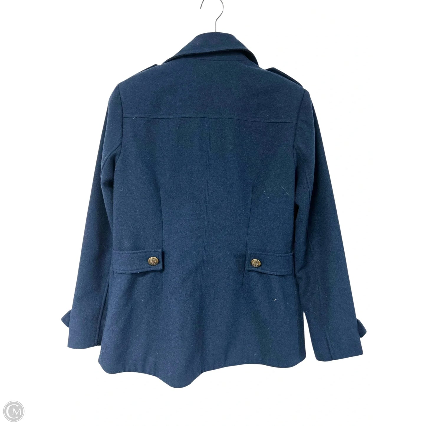 Coat Peacoat By Cabi In Navy, Size: S