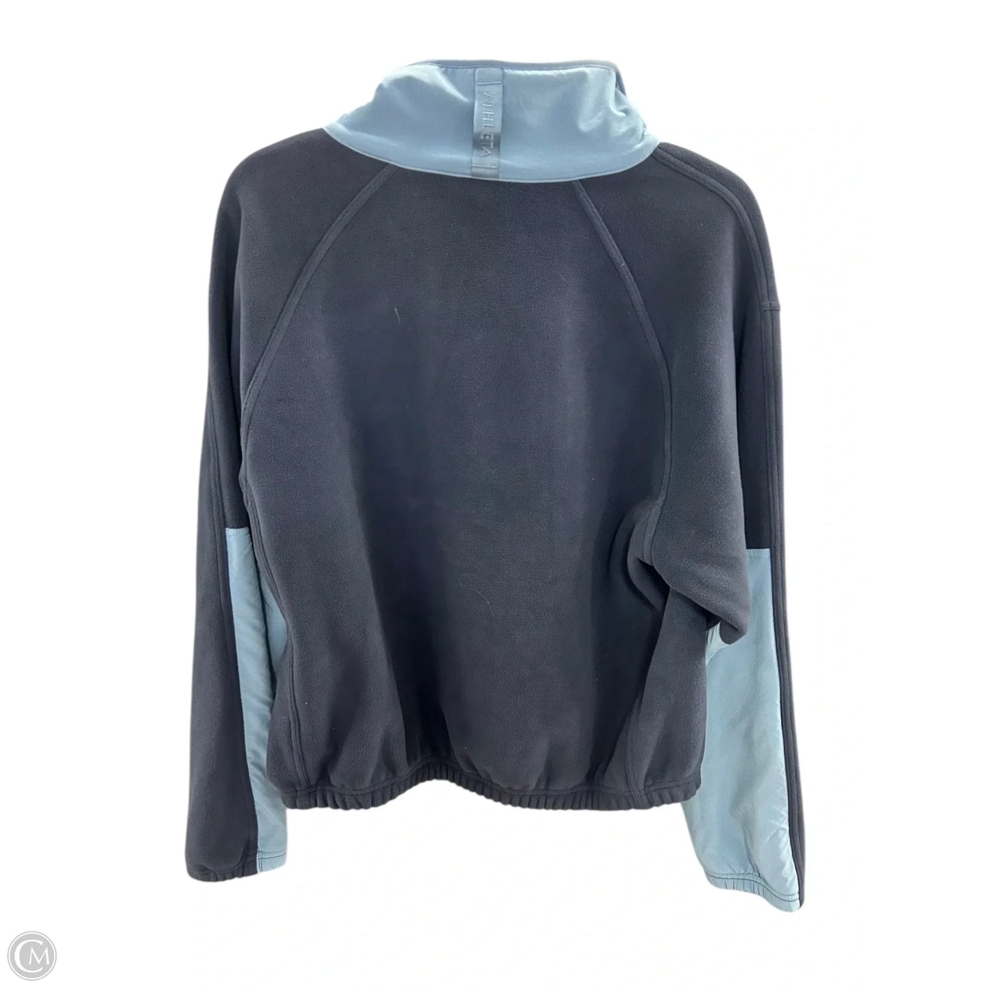 Sweatshirt Collar By Athleta In Blue, Size: M