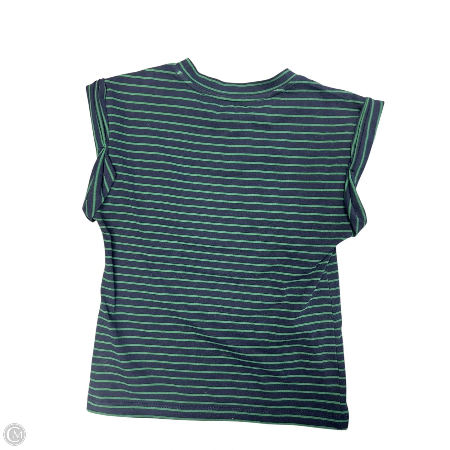 Top Short Sleeve By Pistola In Striped Pattern, Size: S