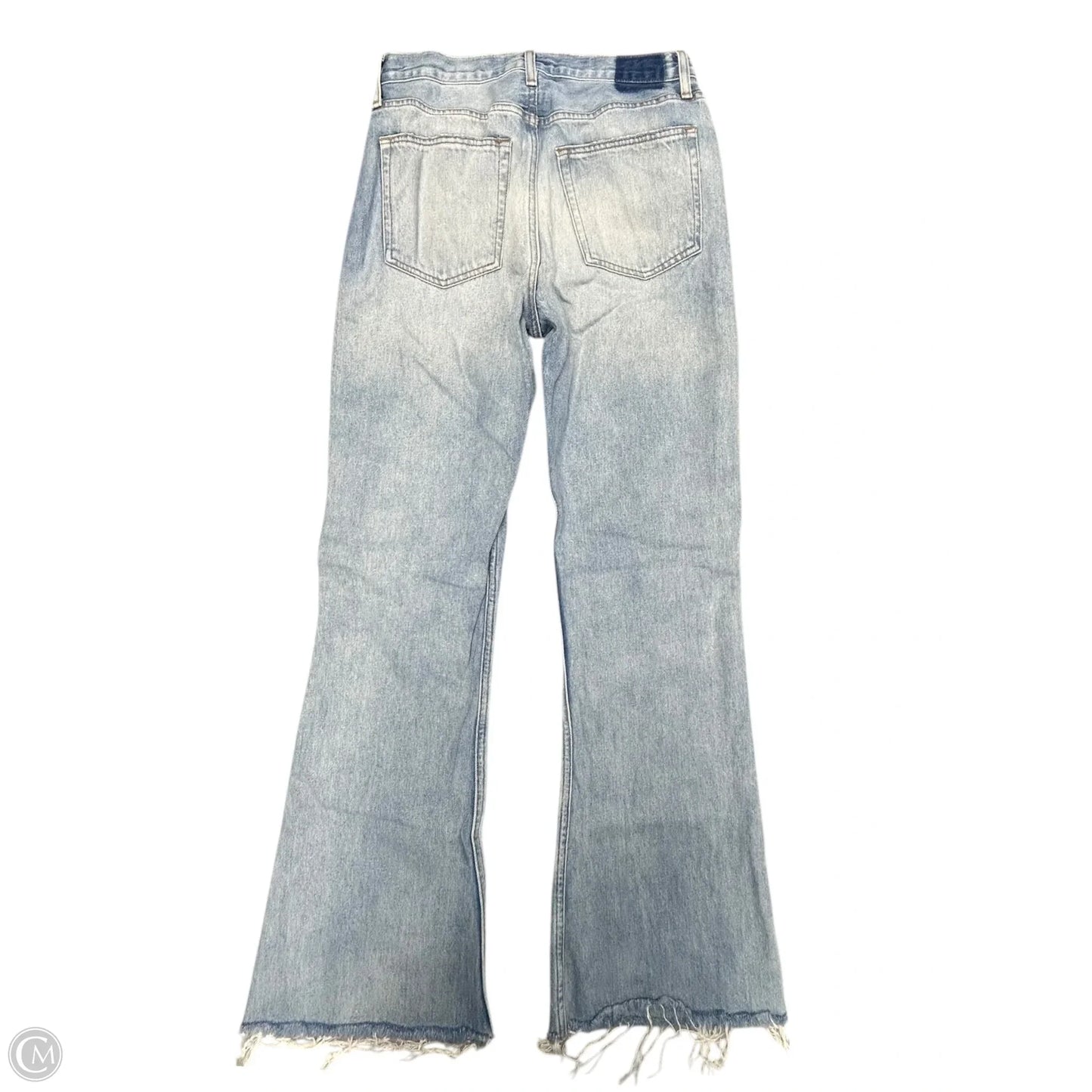 Jeans Wide Leg By Etica In Blue Denim, Size: 6