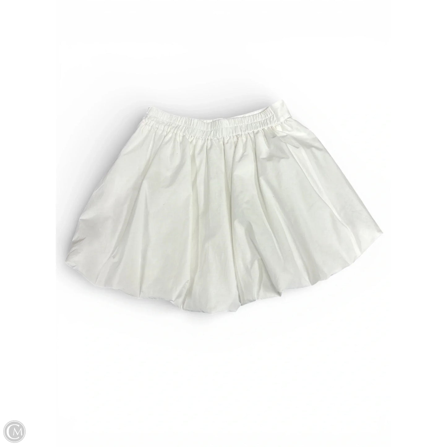 Skirt Mini & Short By Skies Are Blue In White, Size: S