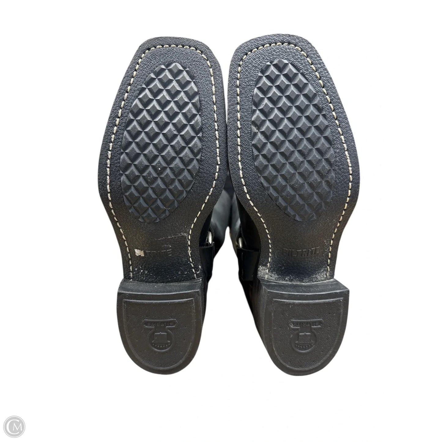 Boots Designer By Frye In Black, Size: 7