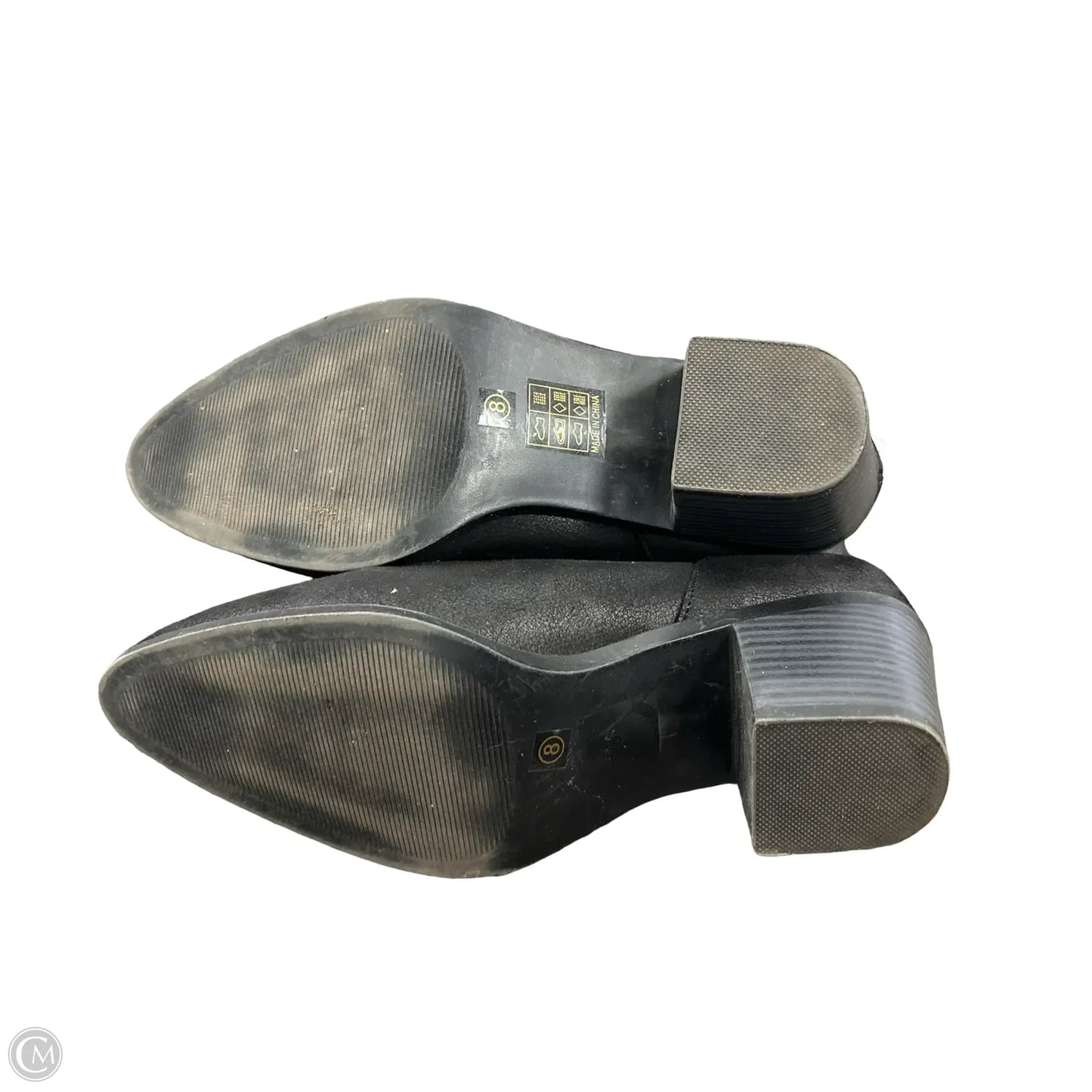 Boots Ankle Flats By Journee In Black, Size: 8