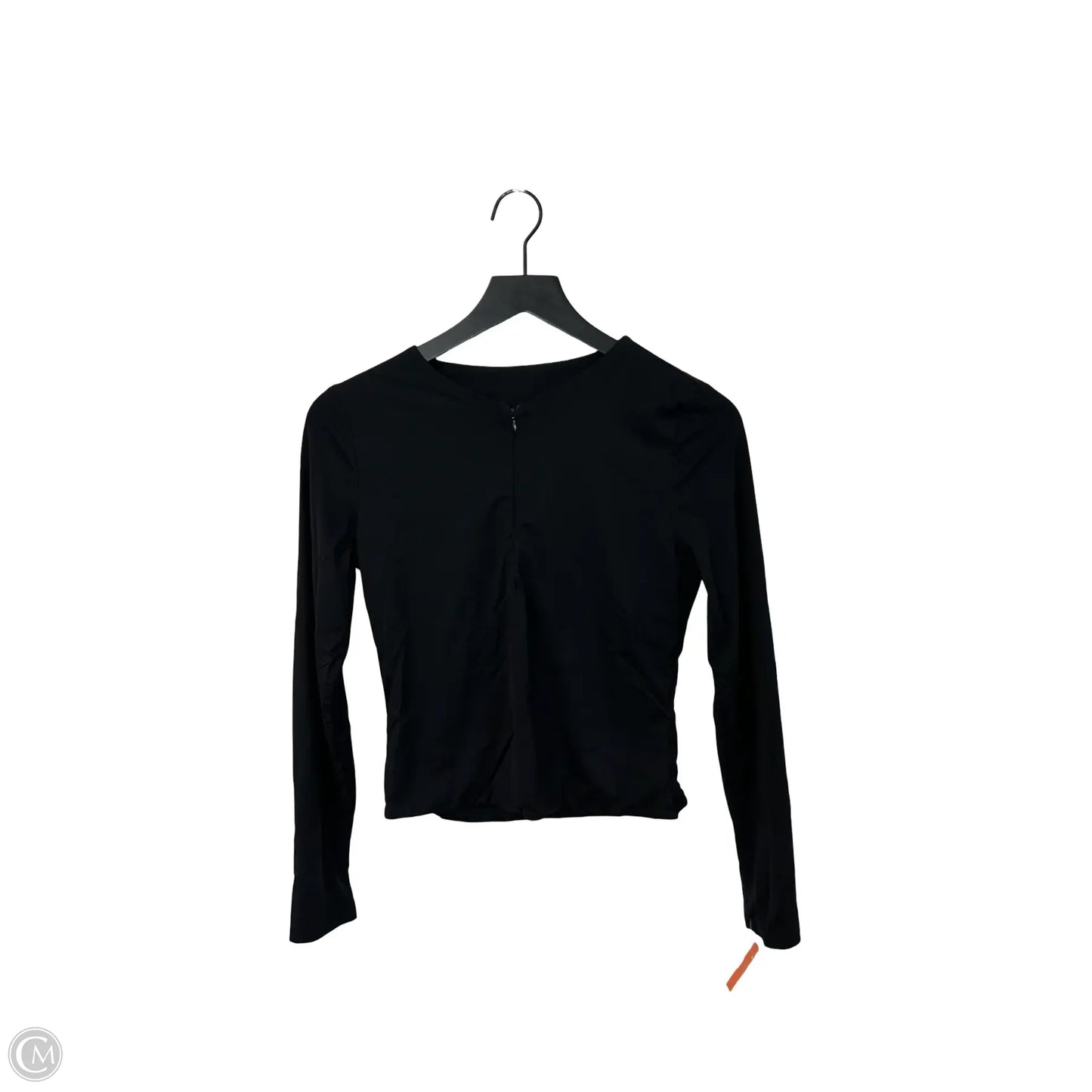 Athletic Top Long Sleeve Crewneck By Cmf In Black, Size: M