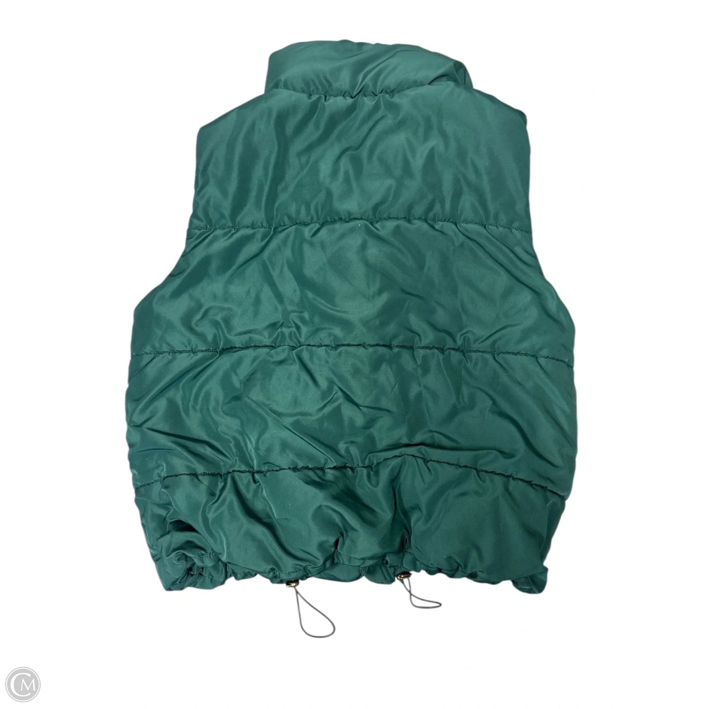Vest Puffer & Quilted By Blu Pepper In Green, Size: S