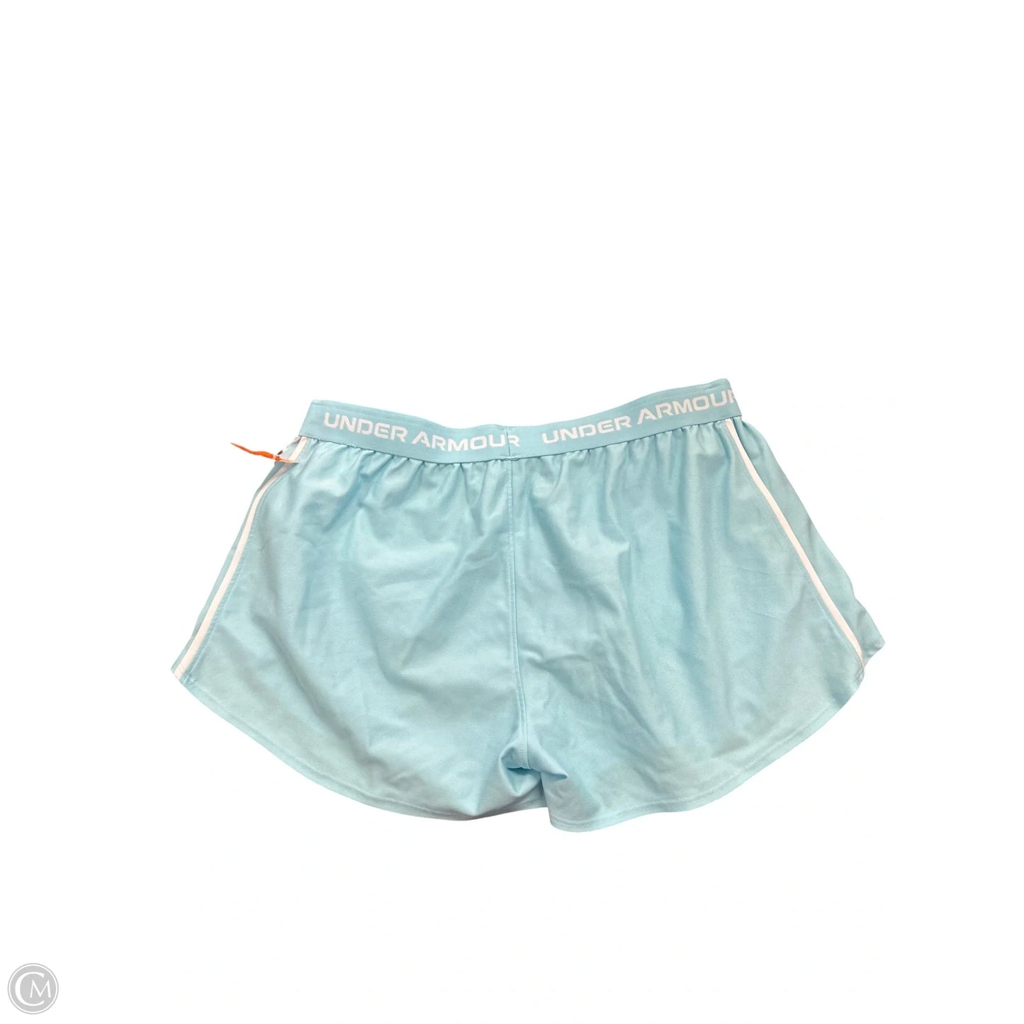 Athletic Shorts By Under Armour In Aqua, Size: L
