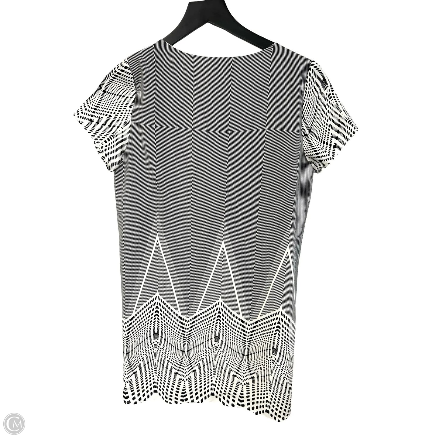 Dress Casual Short By Oddi In Black & White, Size: S