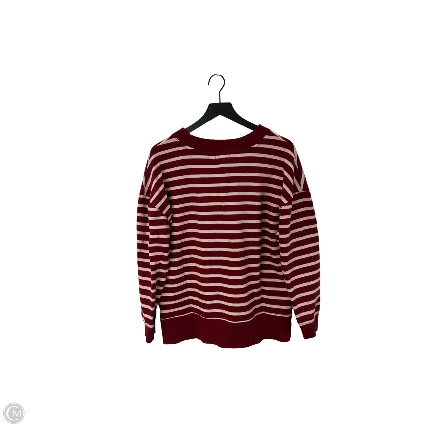 Sweatshirt Crewneck By Maurices In Pink & Red, Size: L