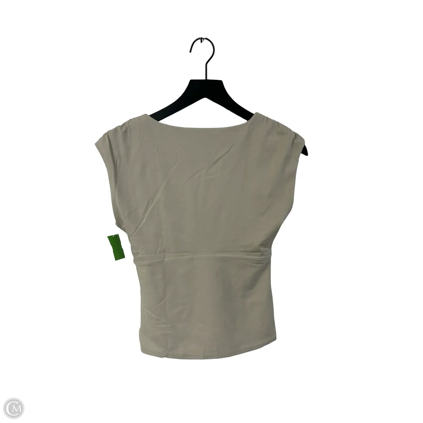 Top Short Sleeve By Spanx In Tan, Size: S