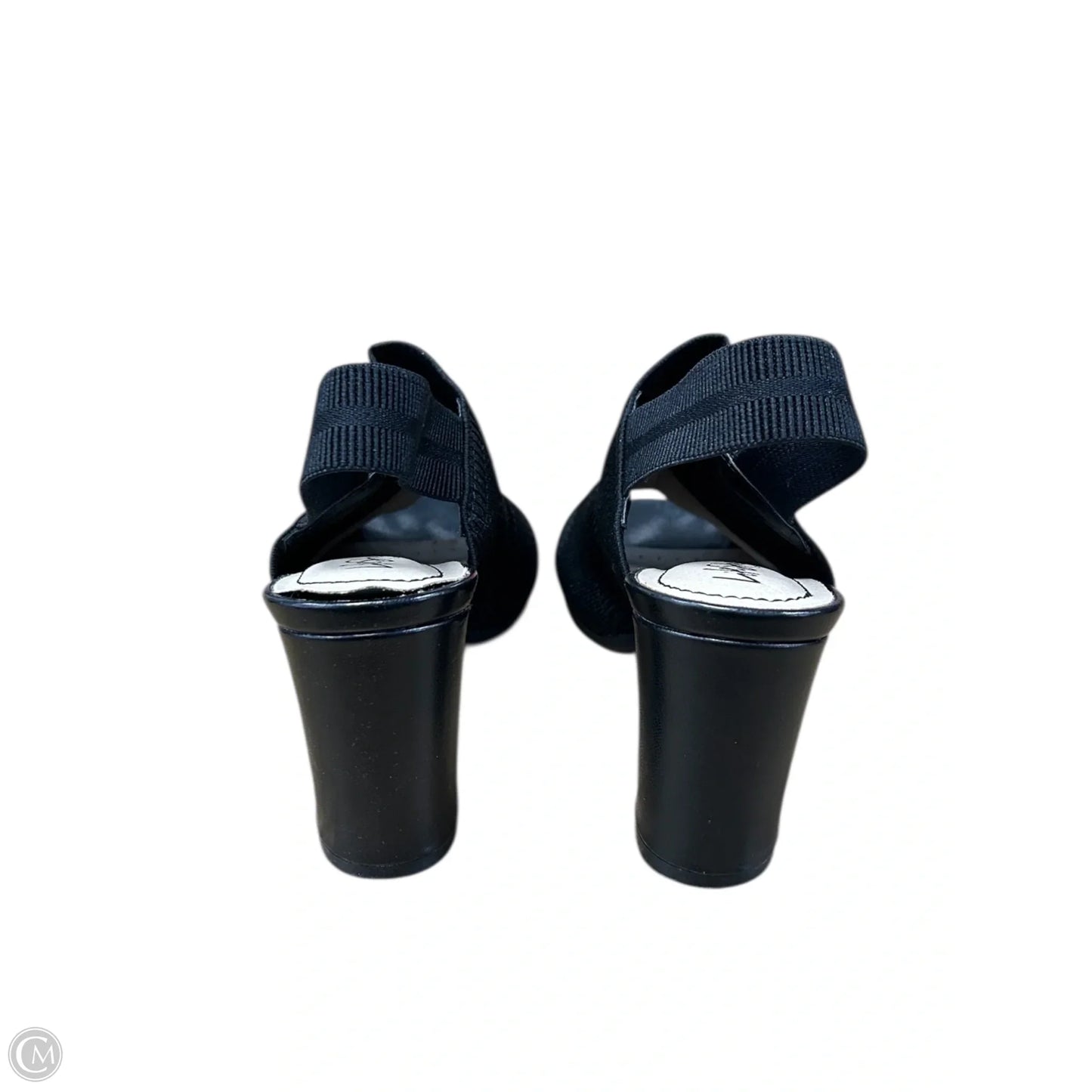 Sandals Heels Block By Alegria In Black, Size: 6