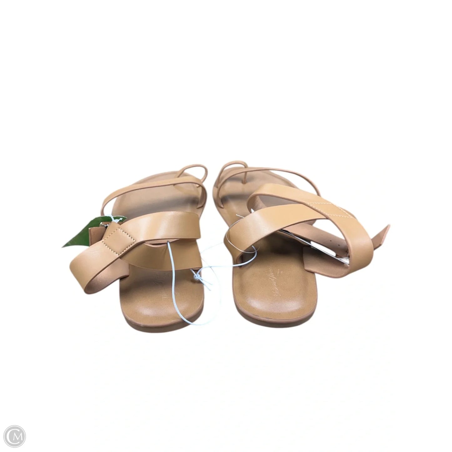 Sandals Flats By Universal Thread In Brown, Size: 10