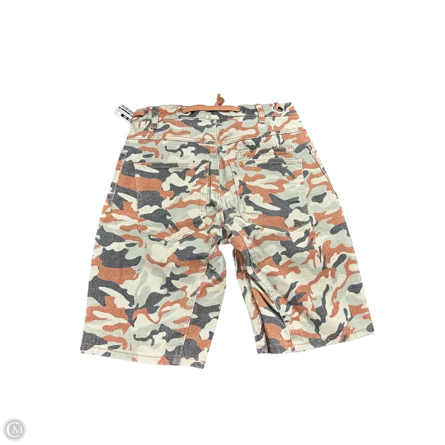 Shorts By Cme In Camouflage Print, Size: M