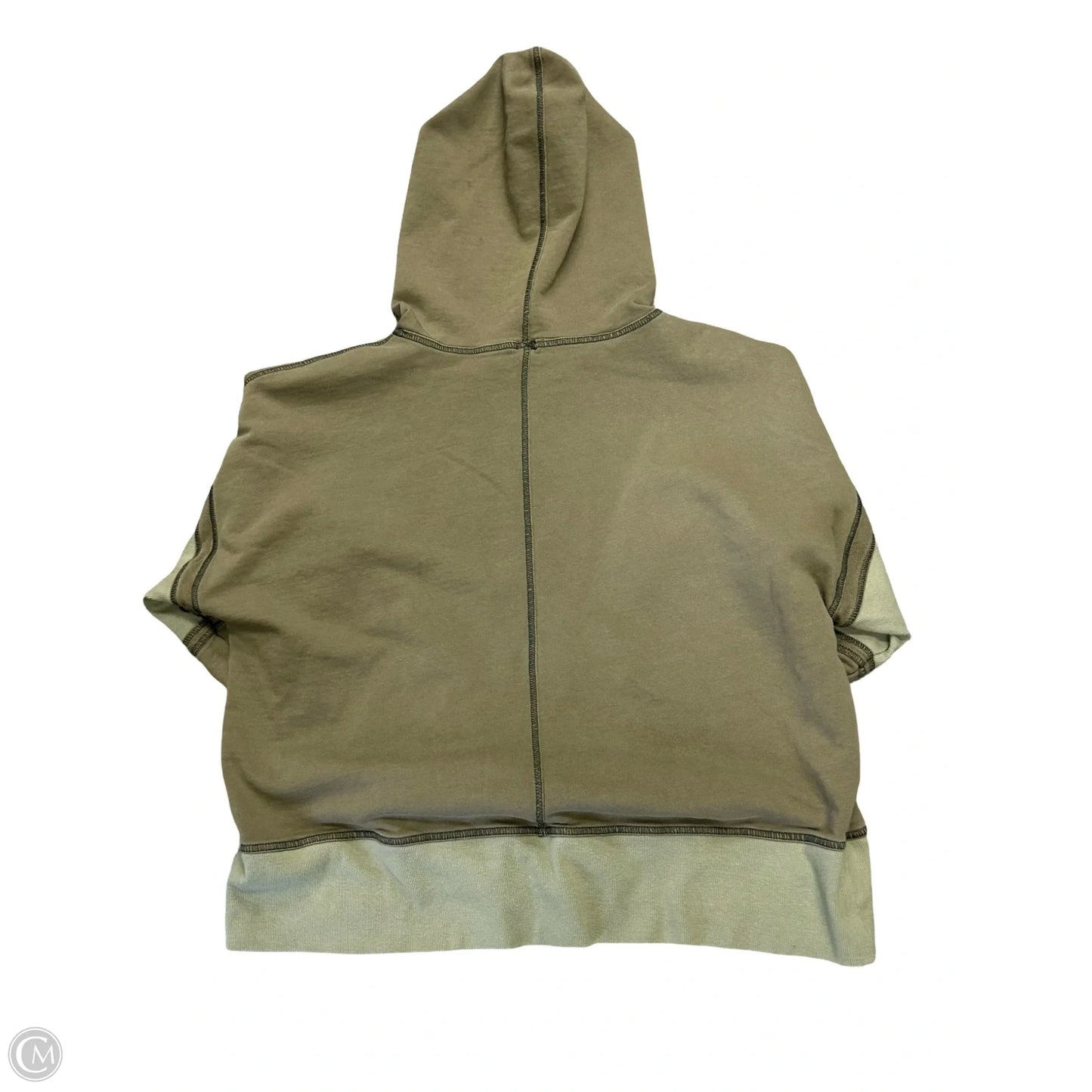 Sweatshirt Hoodie By Daily Practice By Anthropologie In Green, Size: M