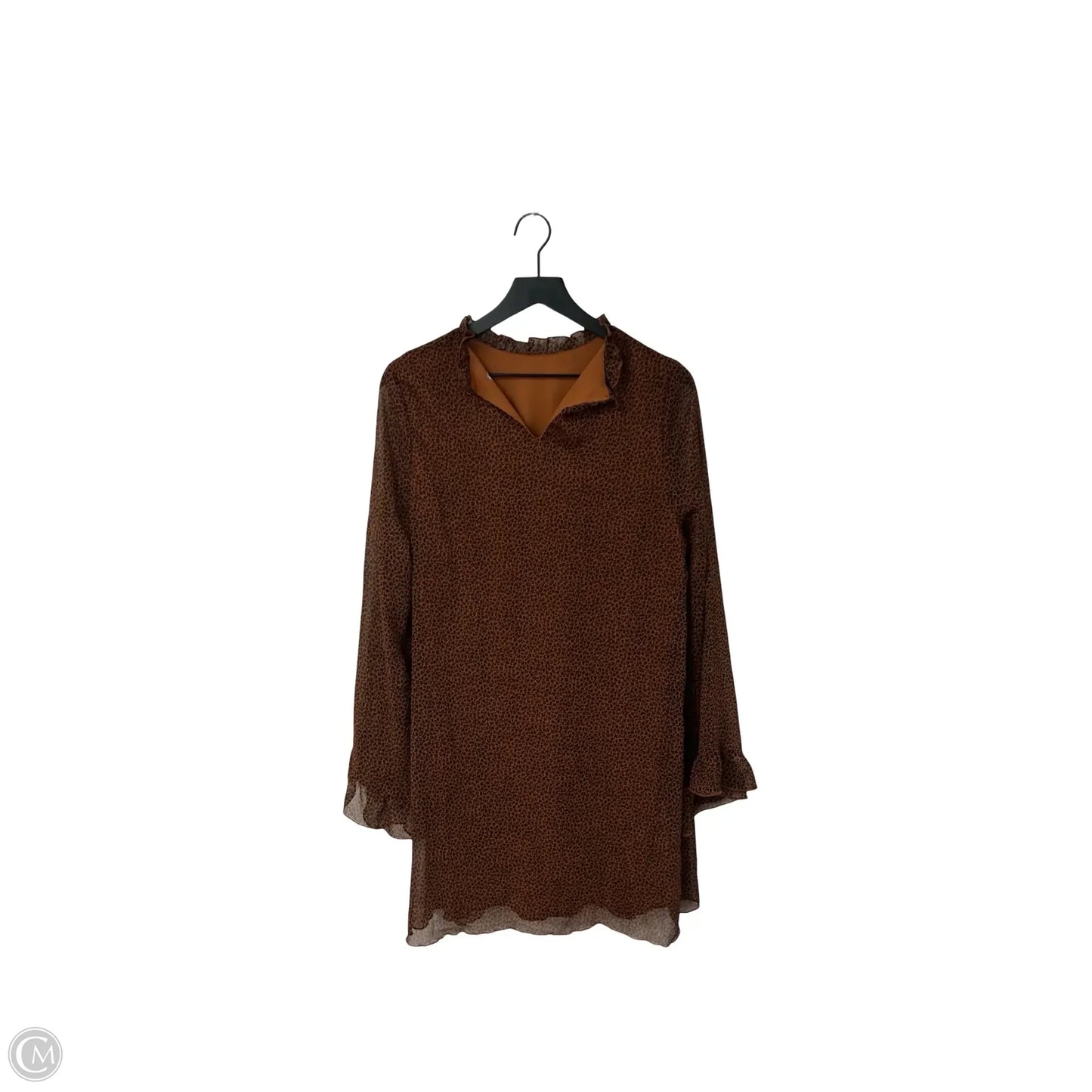 Dress Casual Short By Mts In Leopard Print, Size: L