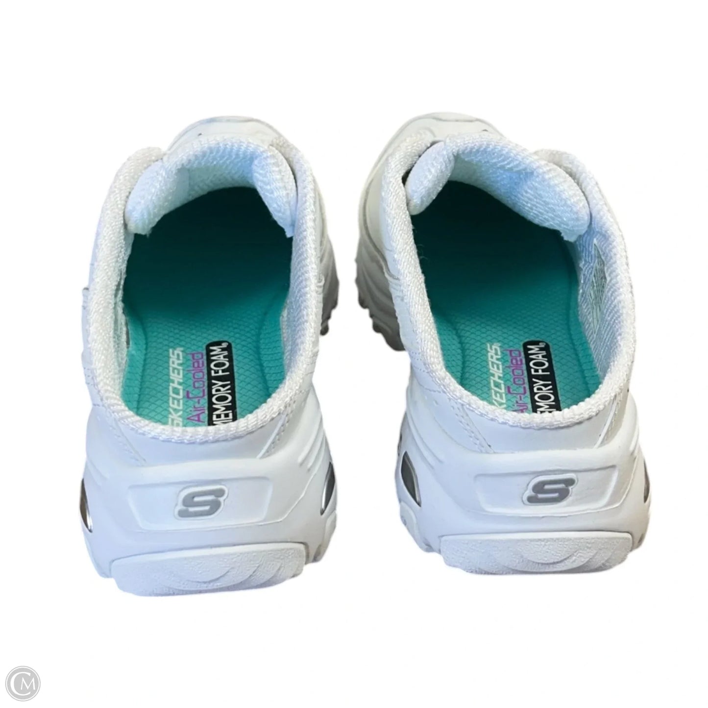 Shoes Sneakers By Skechers In White, Size: 9