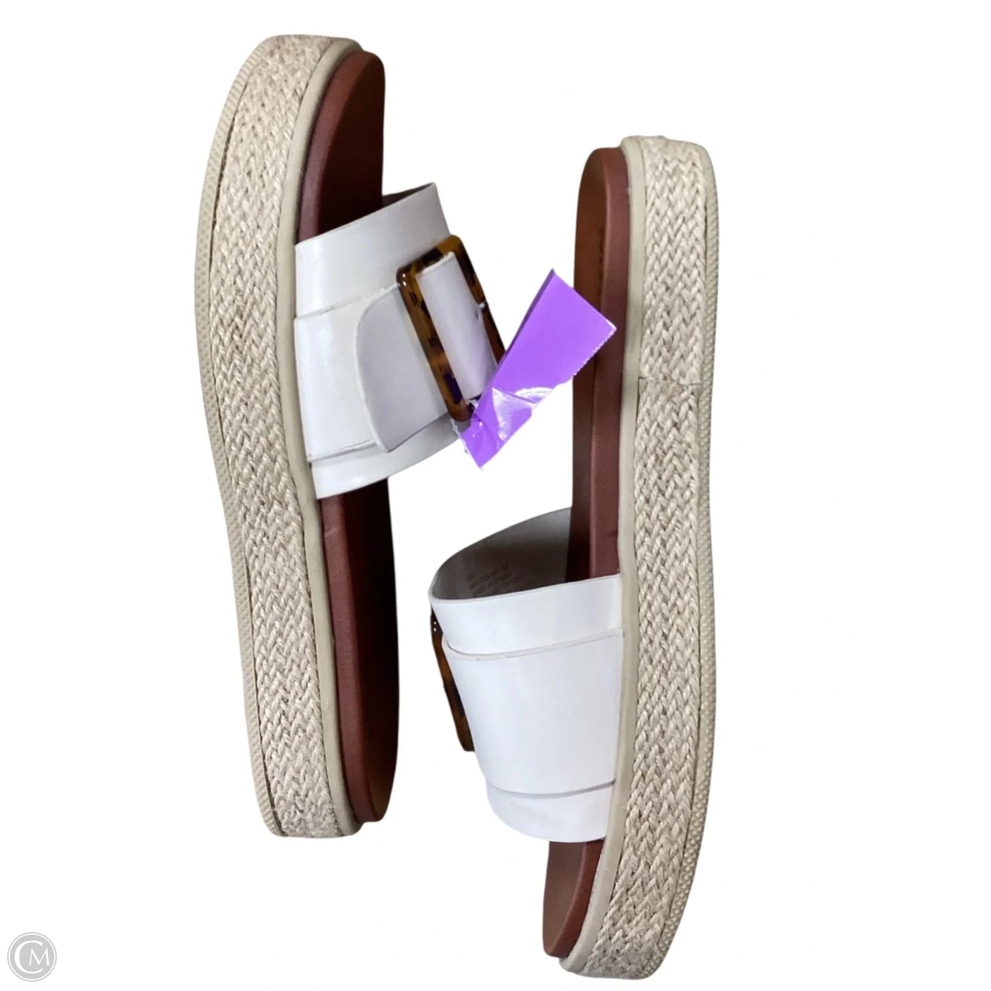 Sandals Flats By Mia In Cream, Size: 9