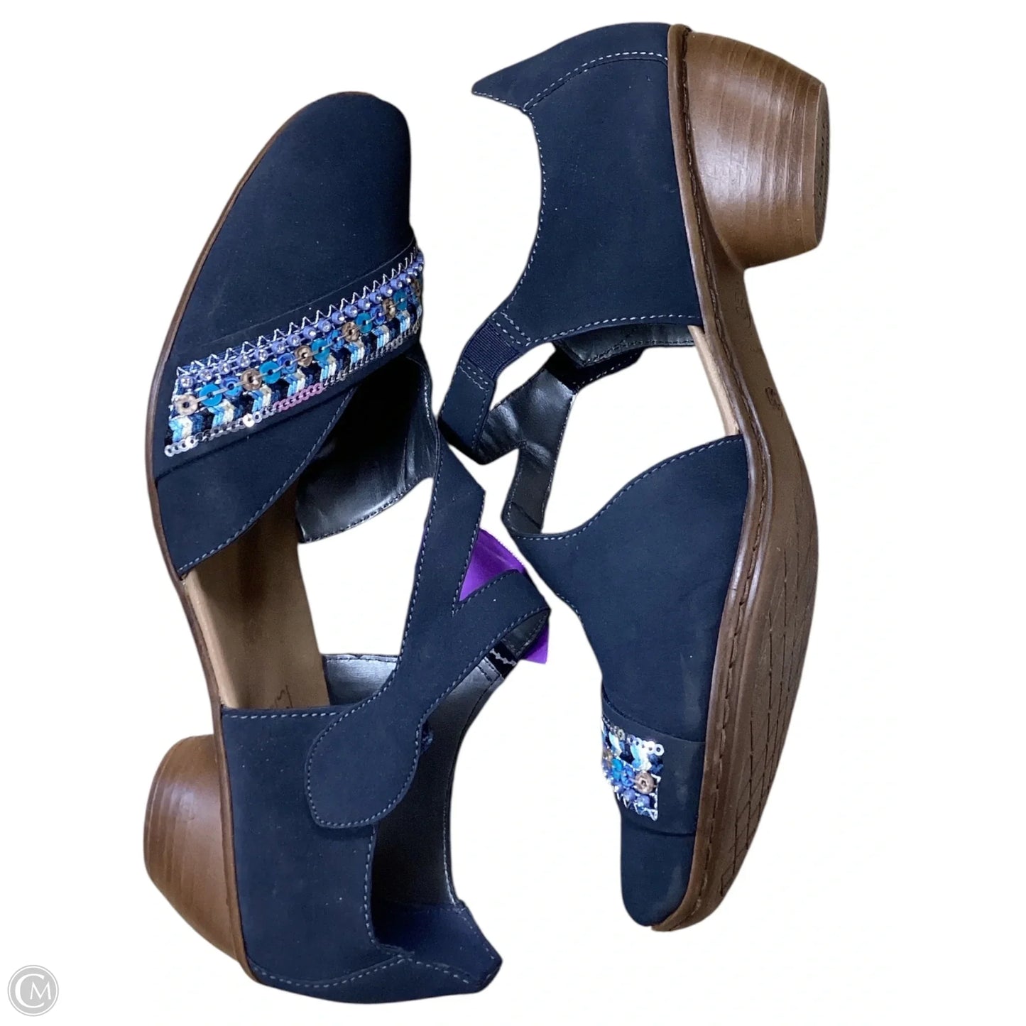 Shoes Flats By Riekers In Navy, Size: 8.5