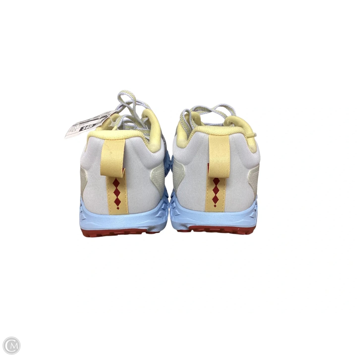 Shoes Sneakers By Cma In Blue & Yellow, Size: 9.5