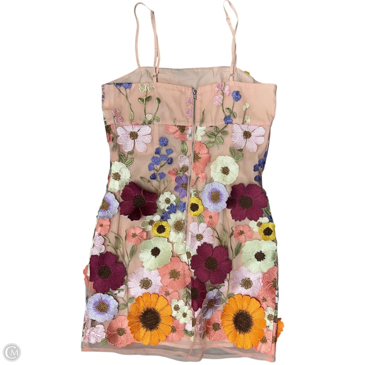 Dress Party Short By Storia In Floral Print, Size: M