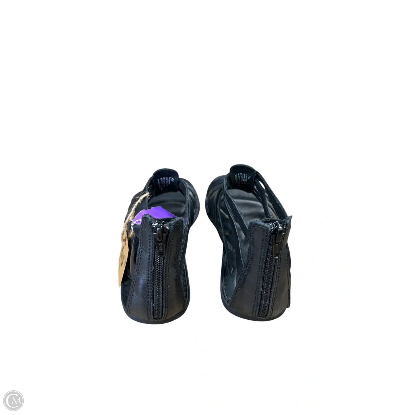 Sandals Flats By Born In Black, Size: 7