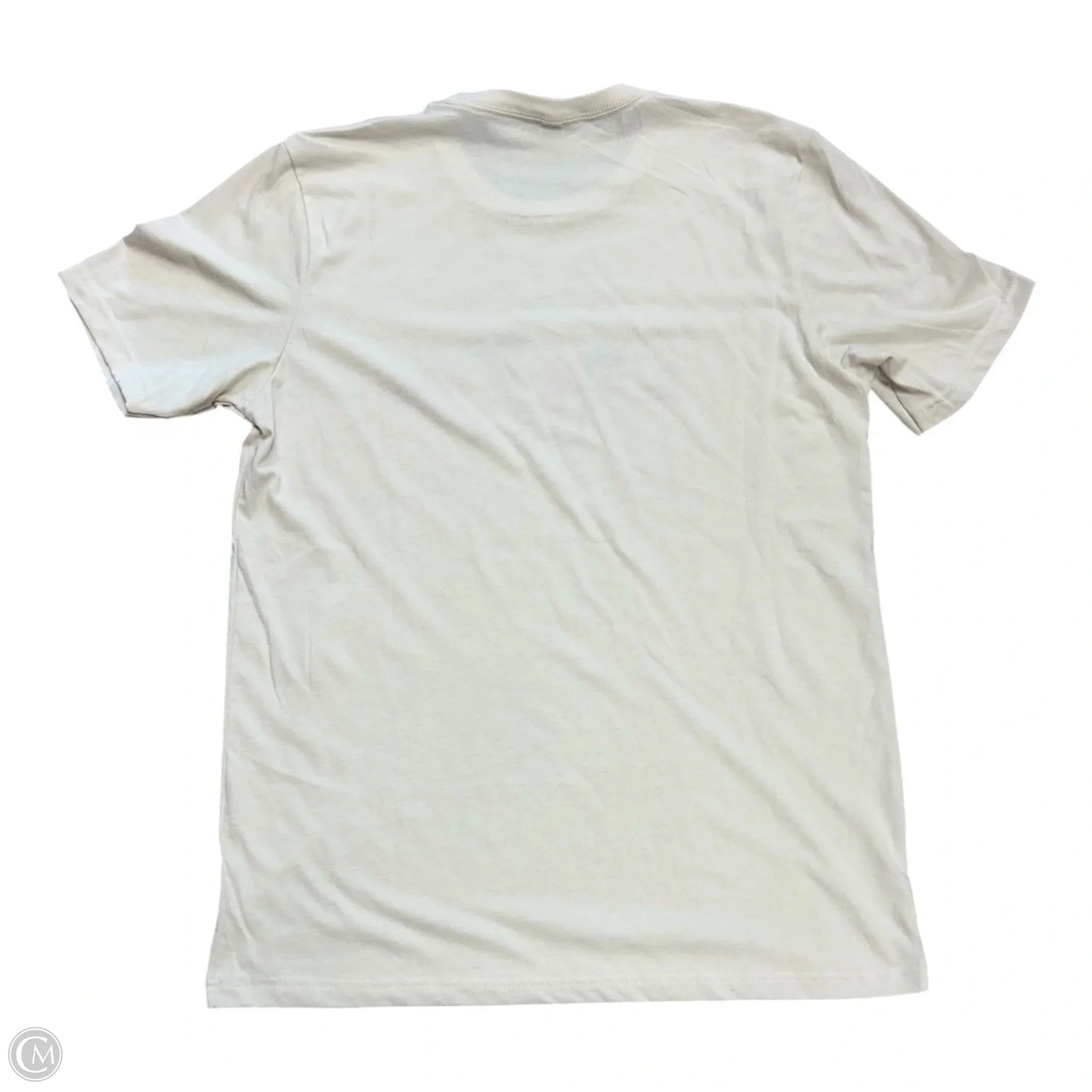 Top Short Sleeve Basic By Bella + Canvas In Cream, Size: L