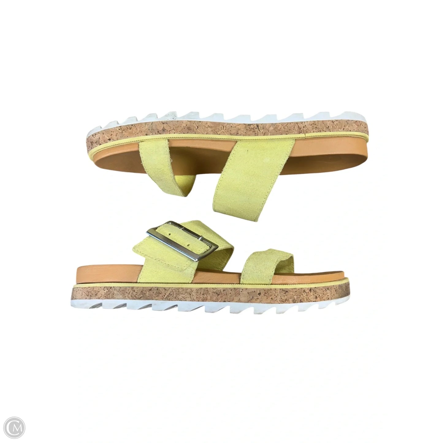 Sandals Flats By Sorel In Yellow, Size: 8