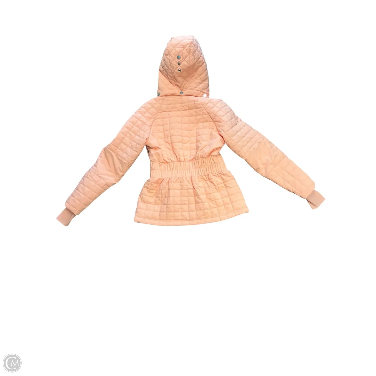 Coat Parka By Free People In Orange, Size: M