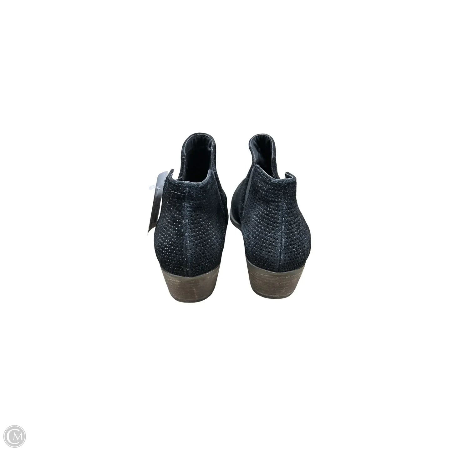 Boots Ankle Flats By Crown Vintage In Black, Size: 7.5