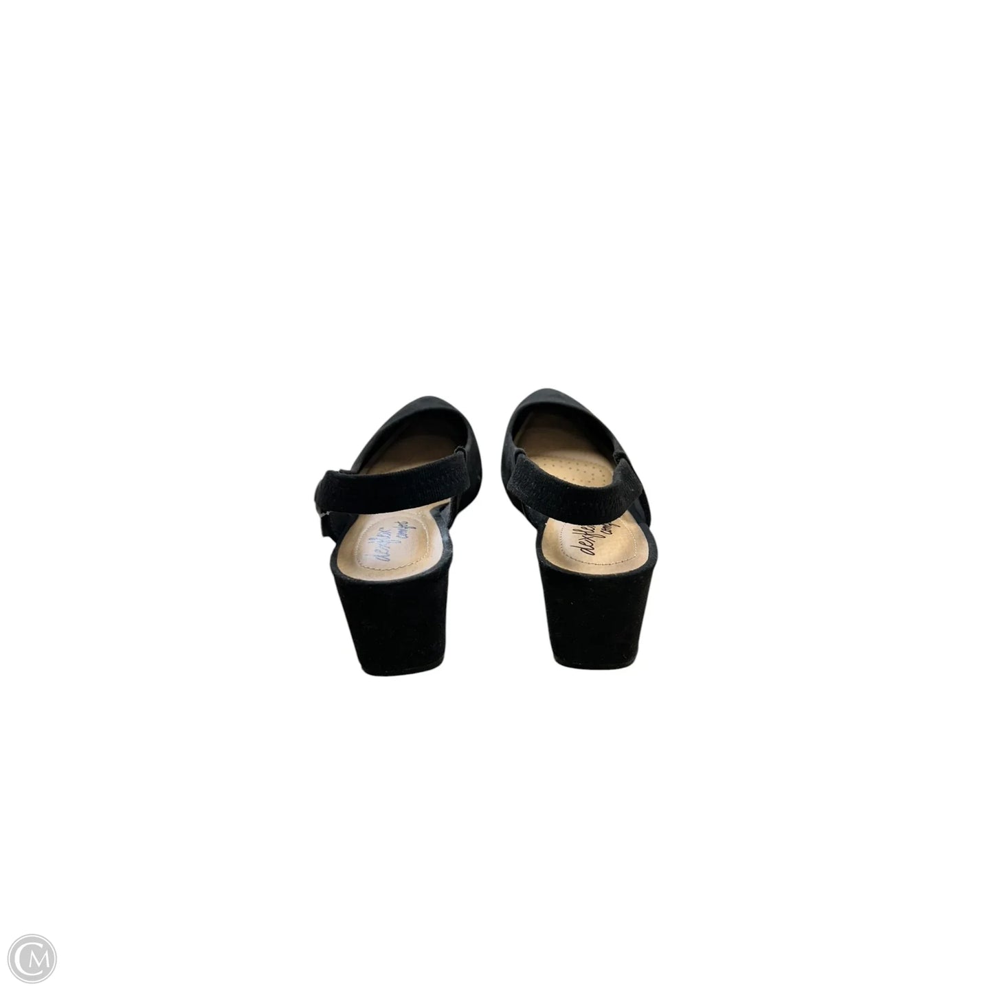 Shoes Heels Kitten By Dexflex In Black, Size: 10