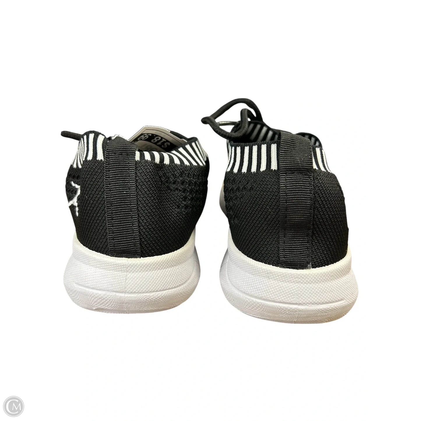 Shoes Athletic By Danskin In Black & White, Size: 6.5