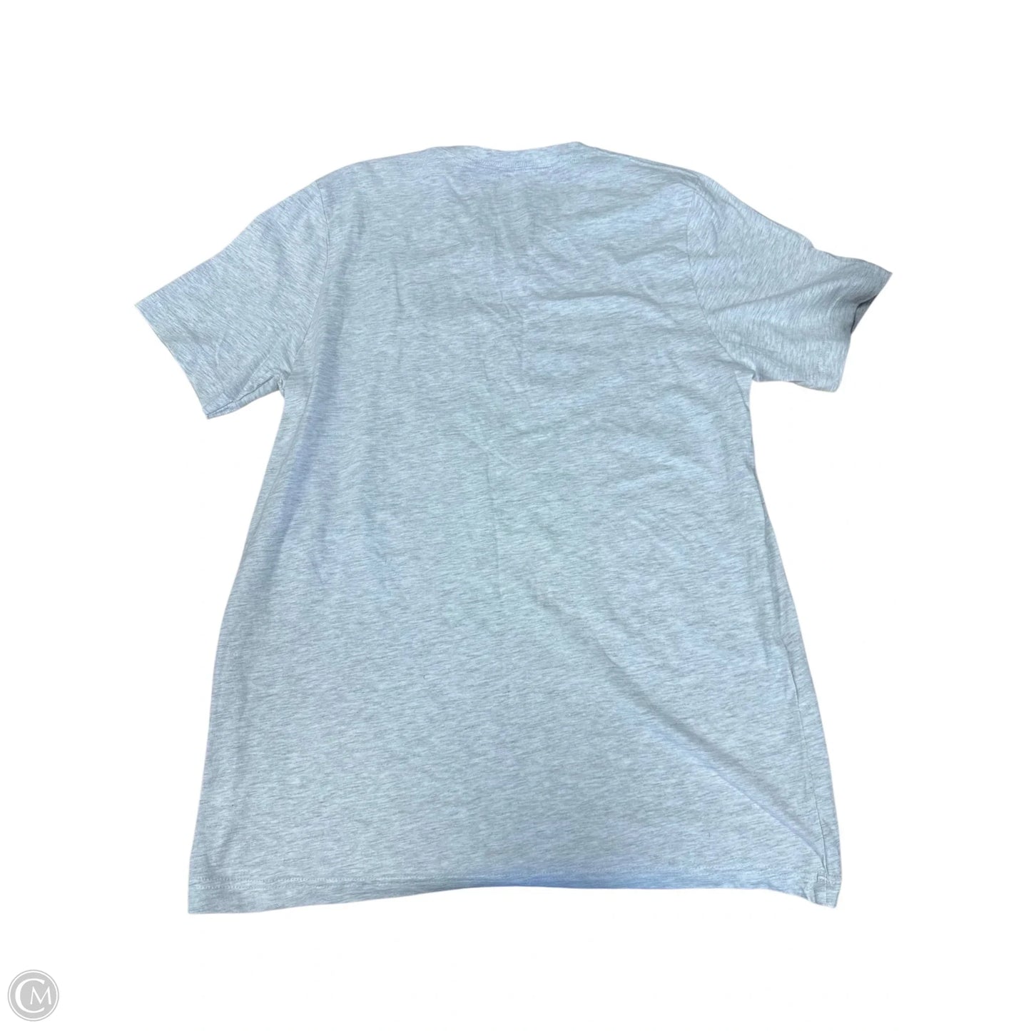 Top Short Sleeve Basic By Bella + Canvas In Grey, Size: L