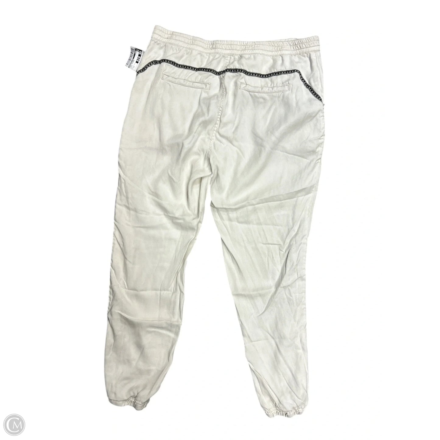 Pants Joggers By Anthropologie In Cream, Size: M
