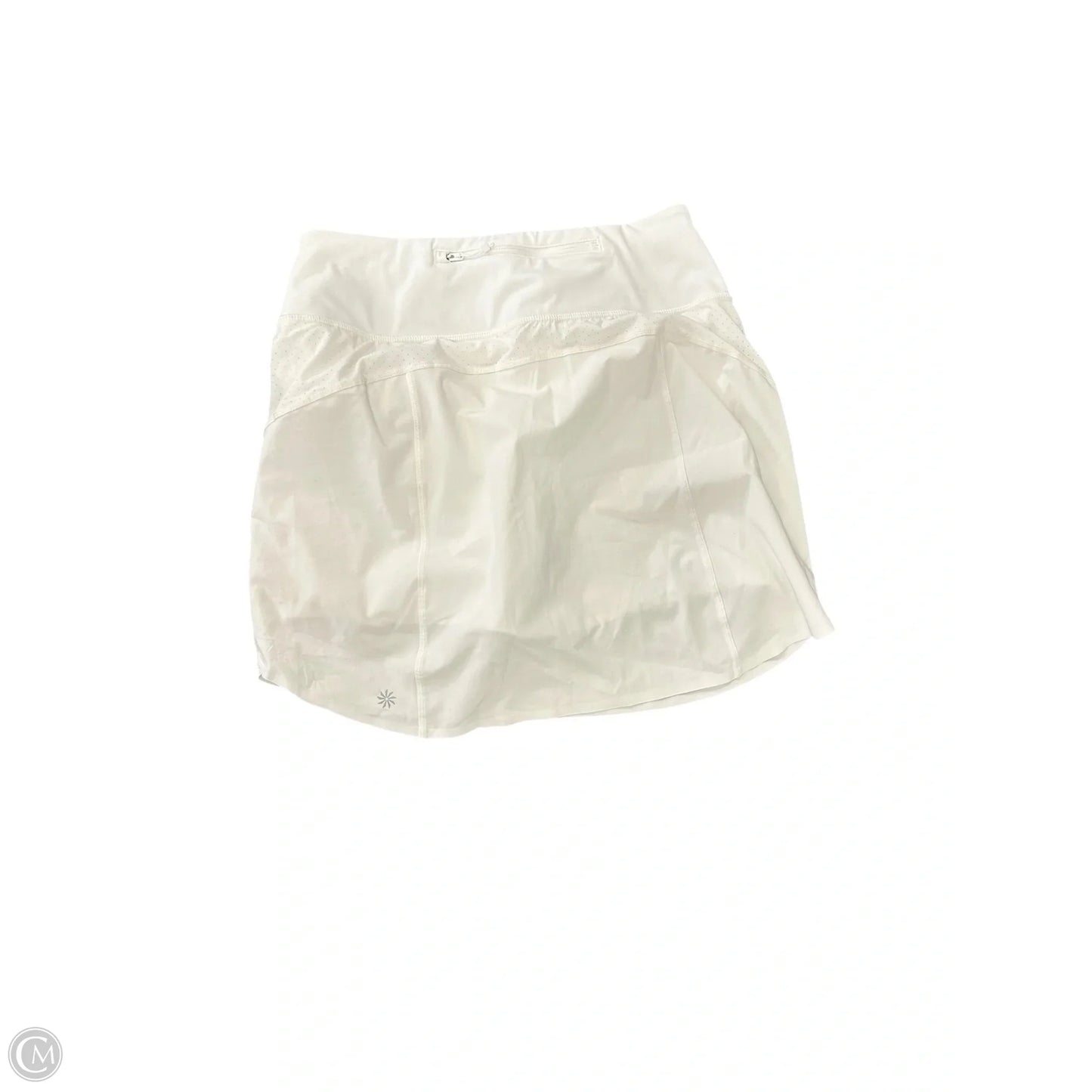 Athletic Skort By Athleta In White, Size: S