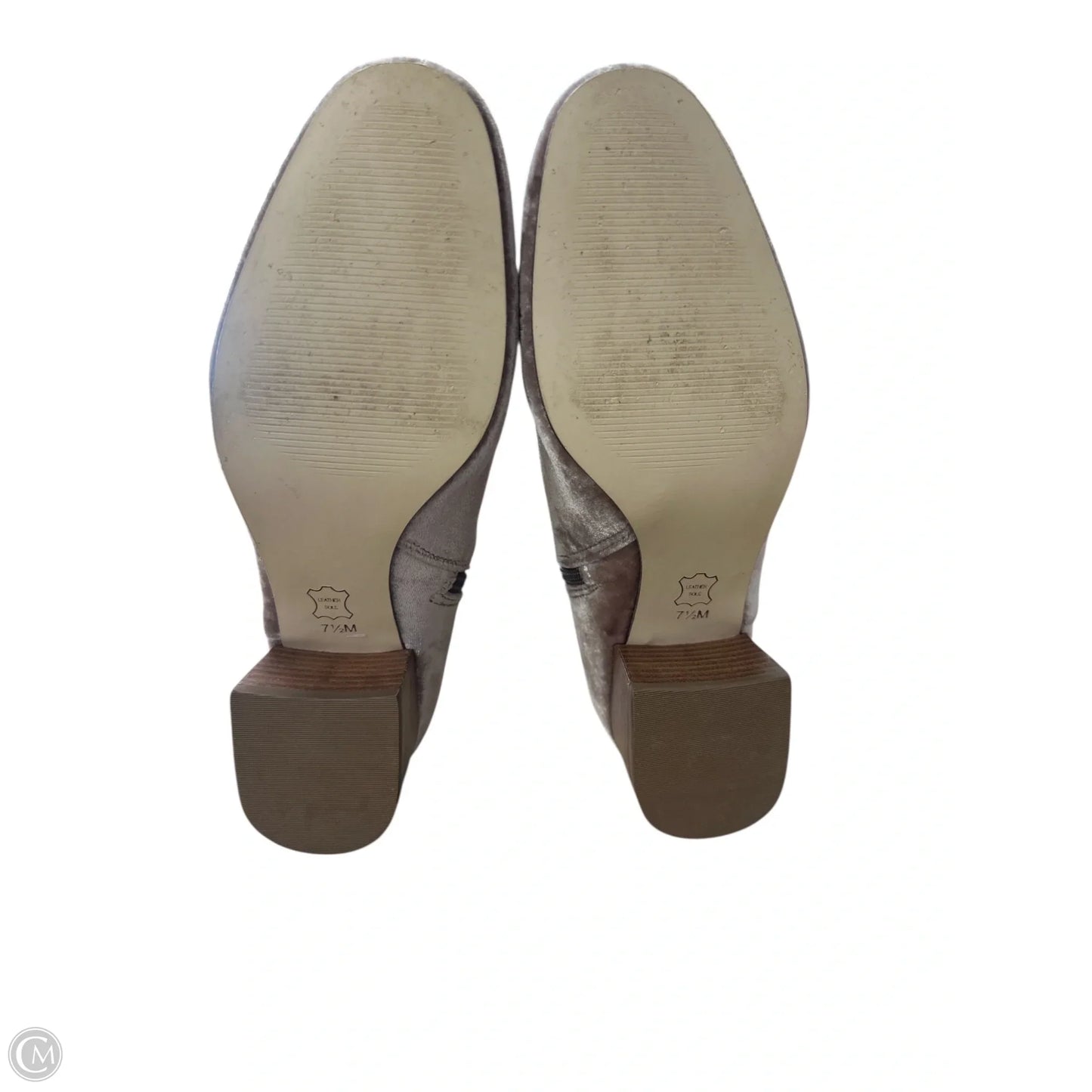 Boots Ankle Flats By Talbots In Tan, Size: 7.5
