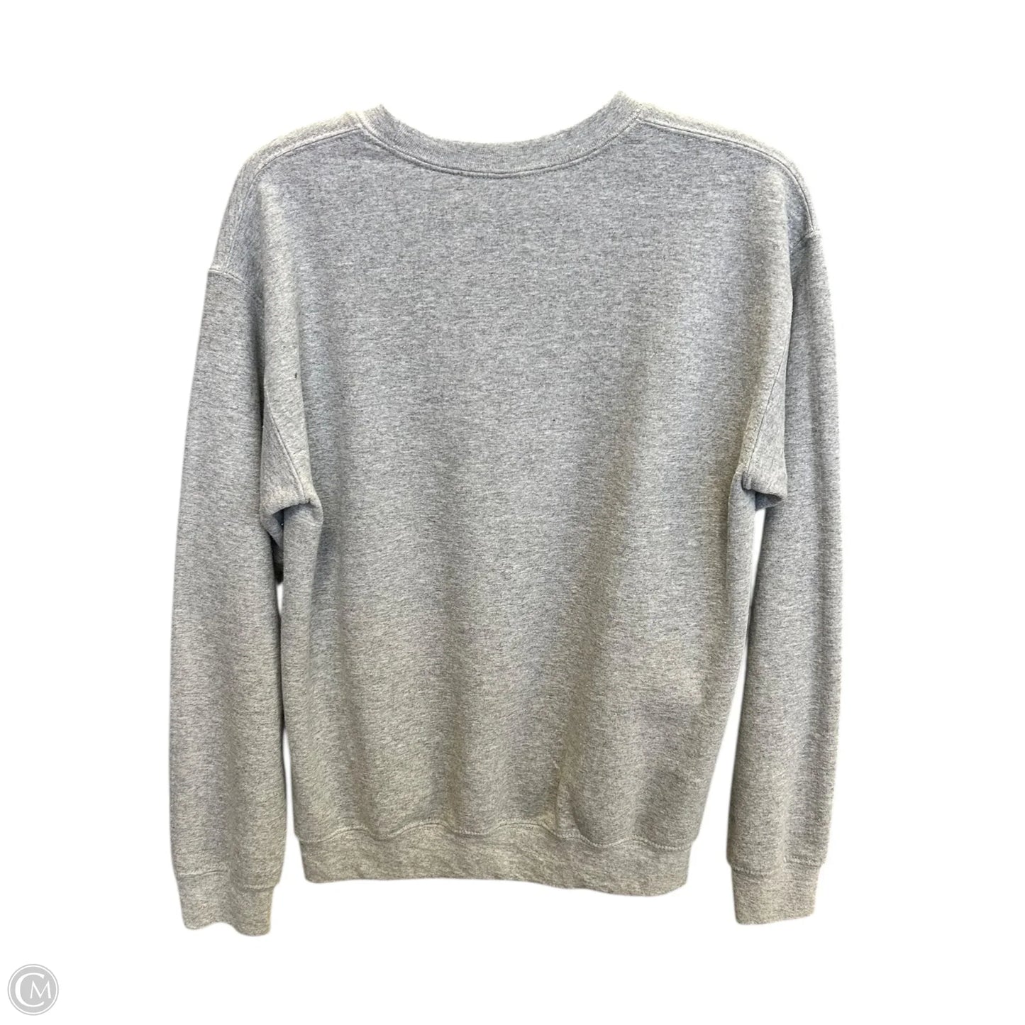 Sweatshirt Crewneck By Clothes Mentor In Grey, Size: S