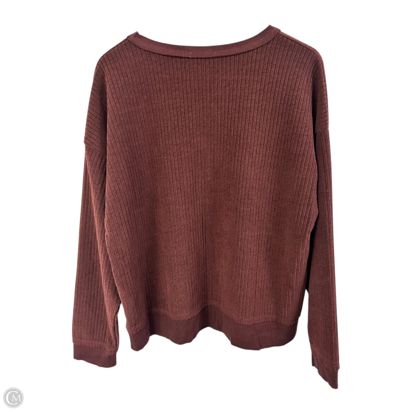 Sweater By New In In Maroon, Size: L