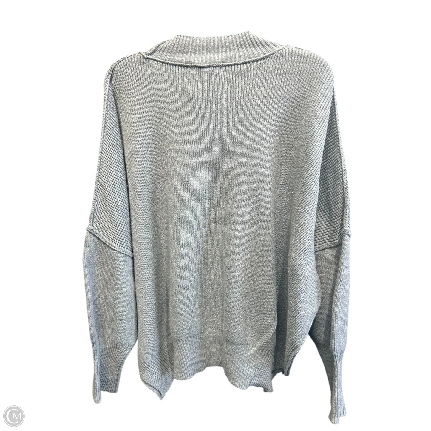 Sweater By Zenana In Grey, Size: S