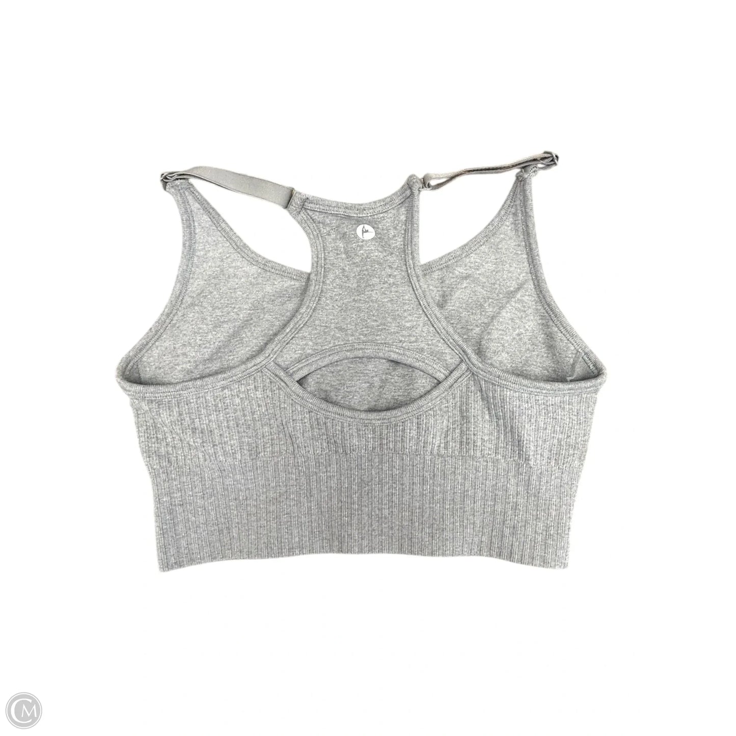 Athletic Bra By 90 Degrees By Reflex In Grey, Size: M